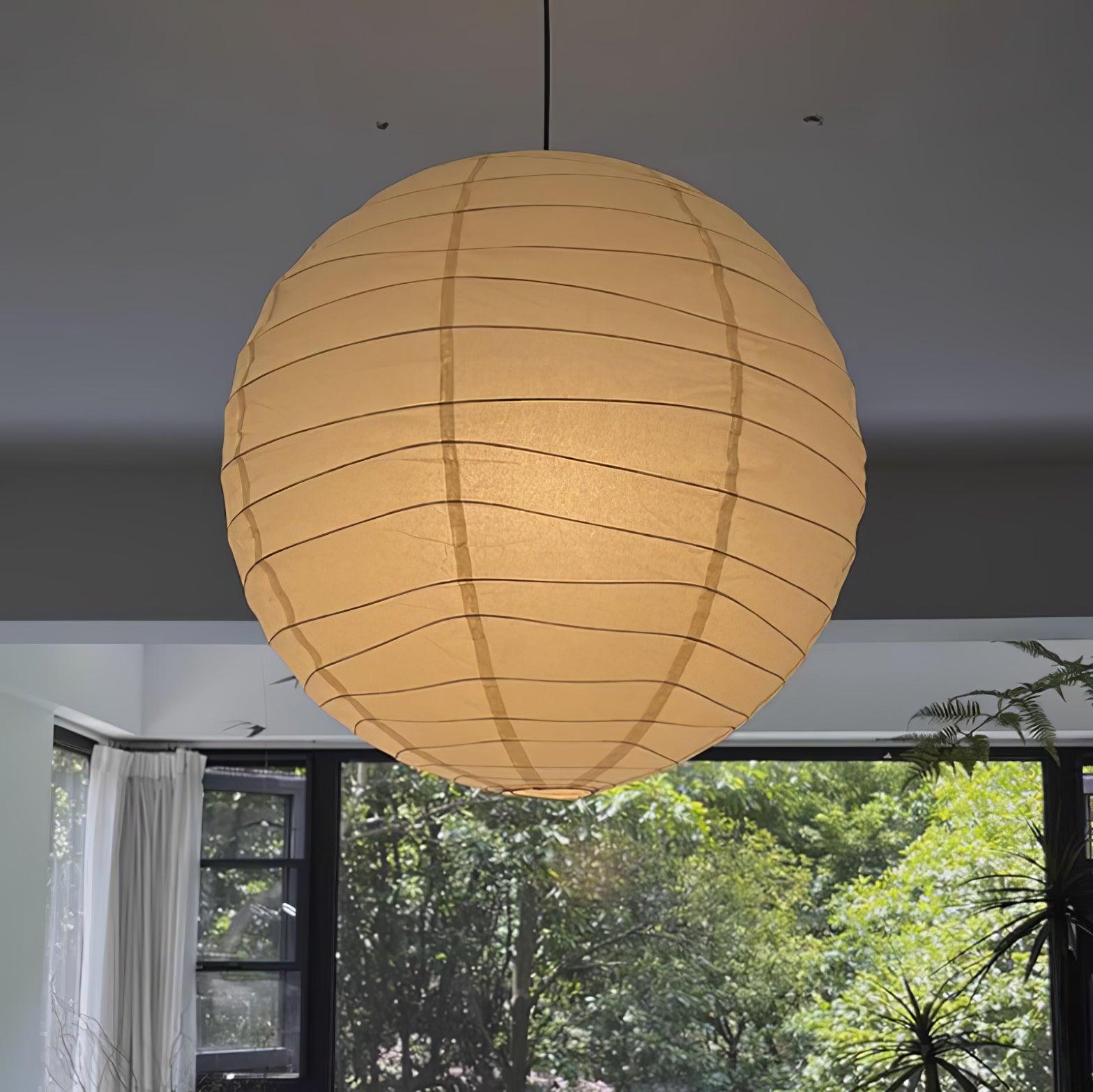 Washi Paper Pendant Swag Lamp - Blowlighting