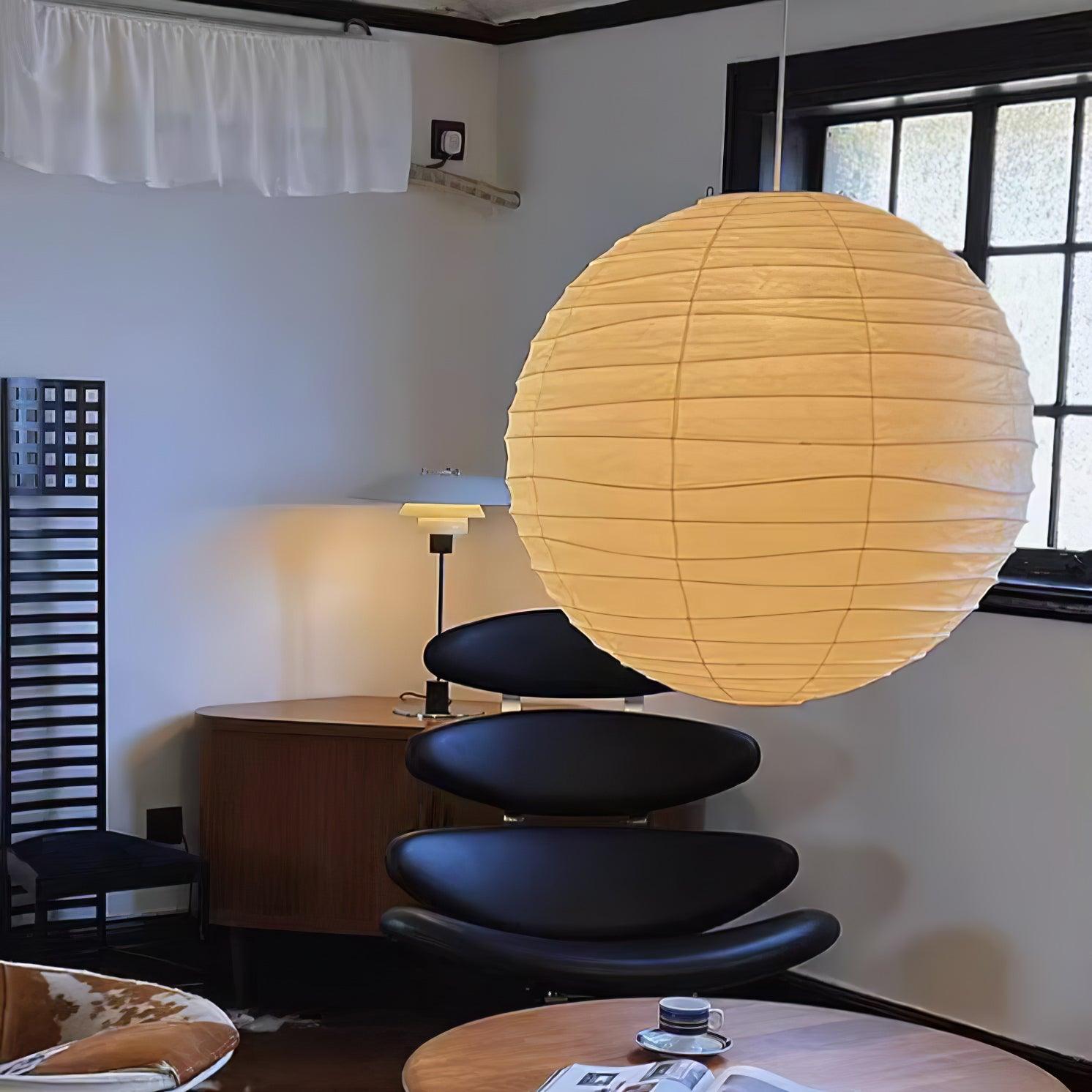 Washi Paper Pendant Swag Lamp - Blowlighting