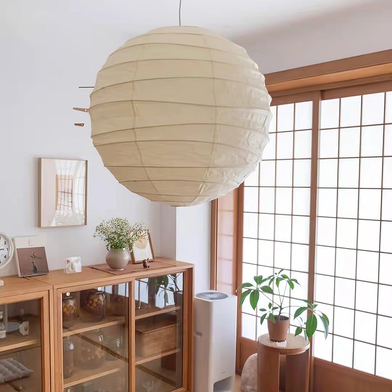 Washi Paper Pendant Swag Lamp - Blowlighting