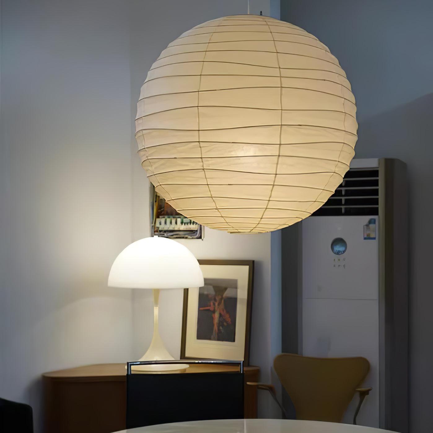 Washi Paper Pendant Swag Lamp - Blowlighting