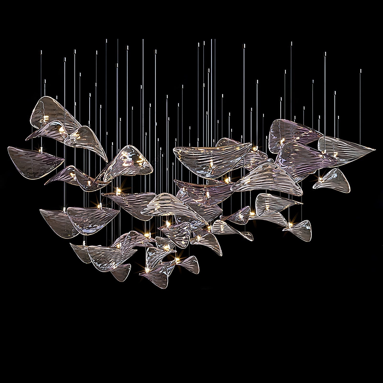 Eurrinia Butterfly Gold Metal Pendant Light - Blowlighting