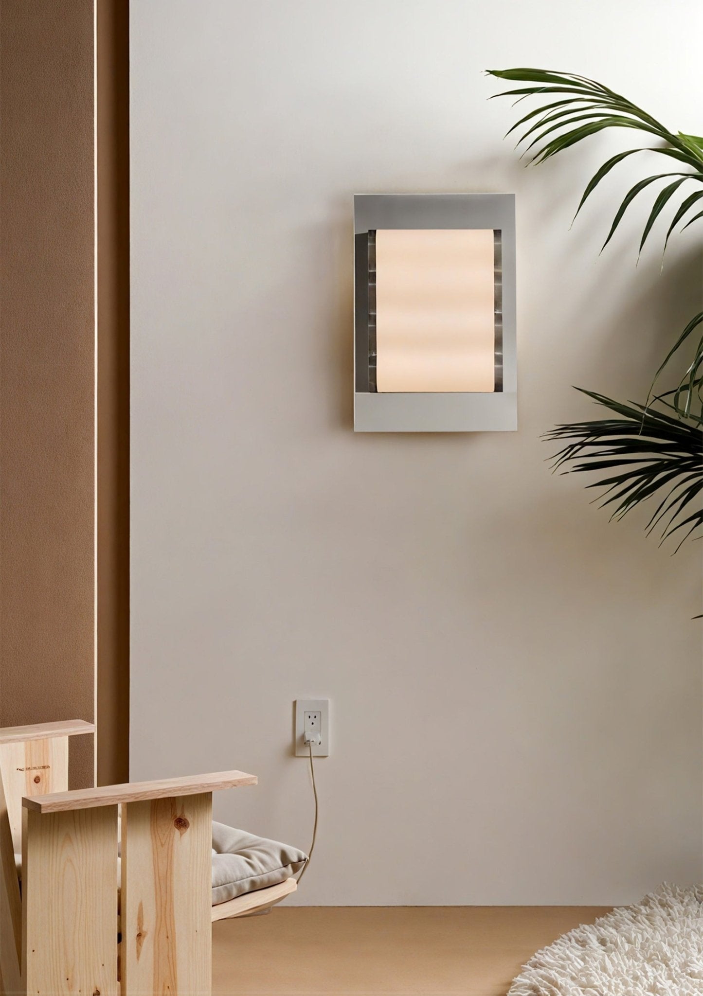 Wave Contemporary Fabric Wall lamp - Blowlighting