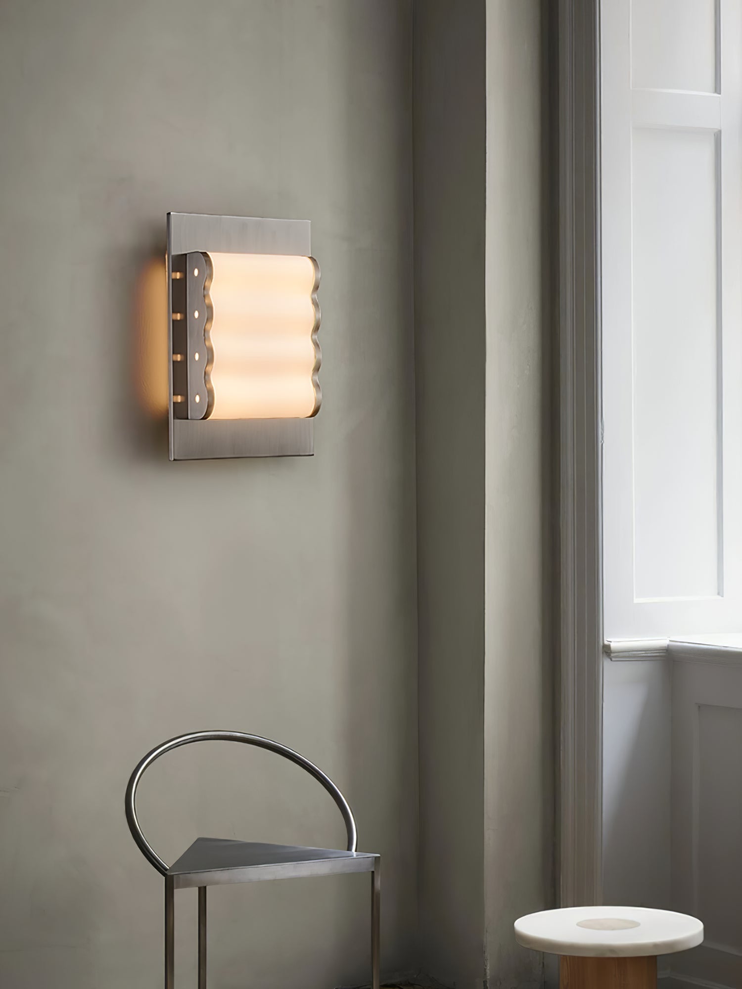 Wave Contemporary Fabric Wall lamp - Blowlighting