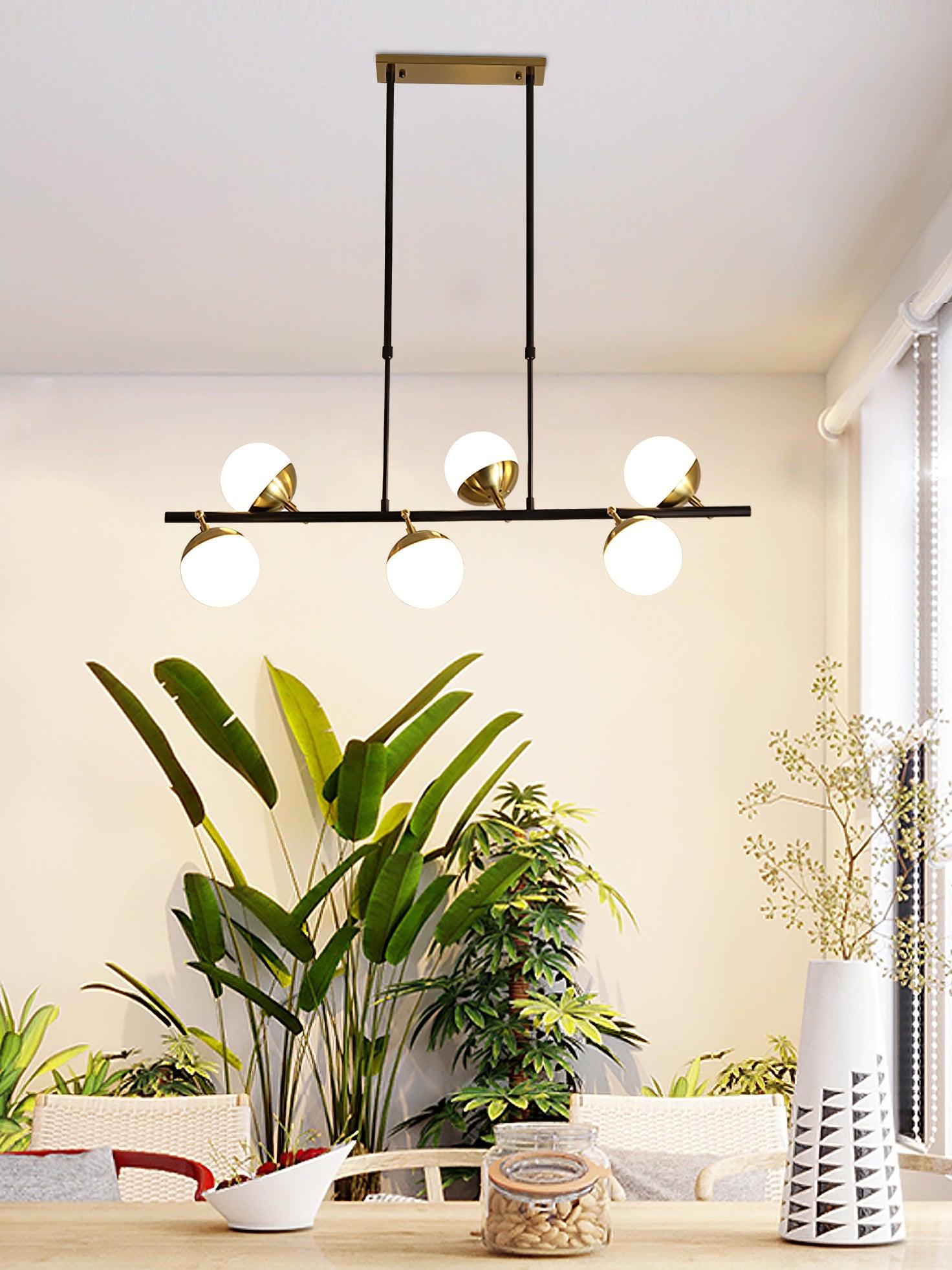 Levi Modern Metal Chandelier - Blowlighting