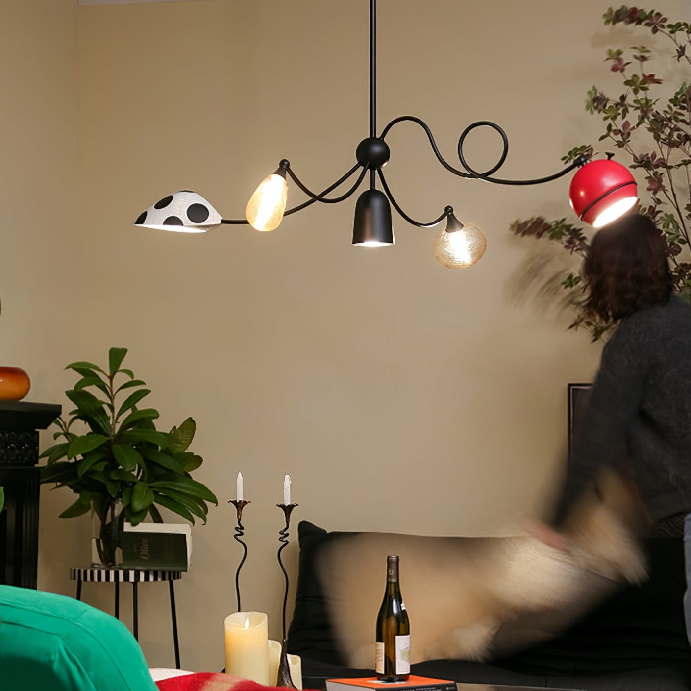 PlayfulGlass Modular Glass Pendant Light - Blowlighting