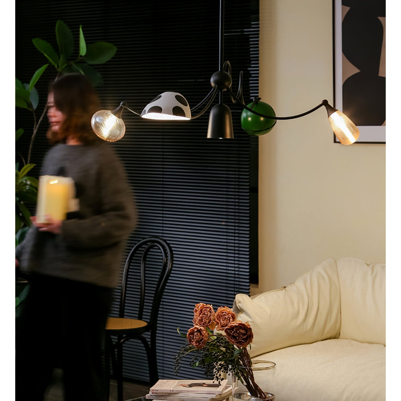 PlayfulGlass Modular Glass Pendant Light - Blowlighting