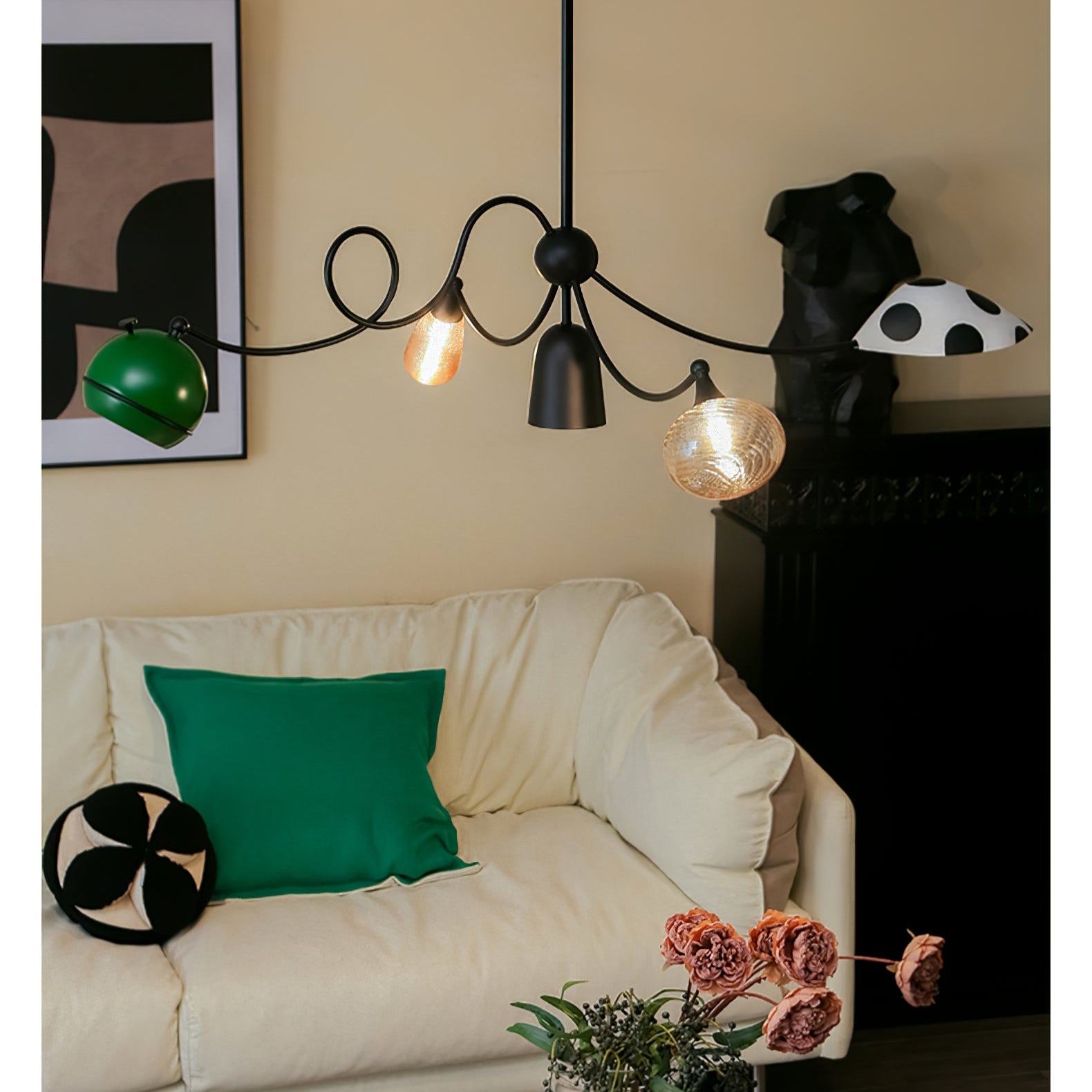 PlayfulGlass Modular Glass Pendant Light - Blowlighting