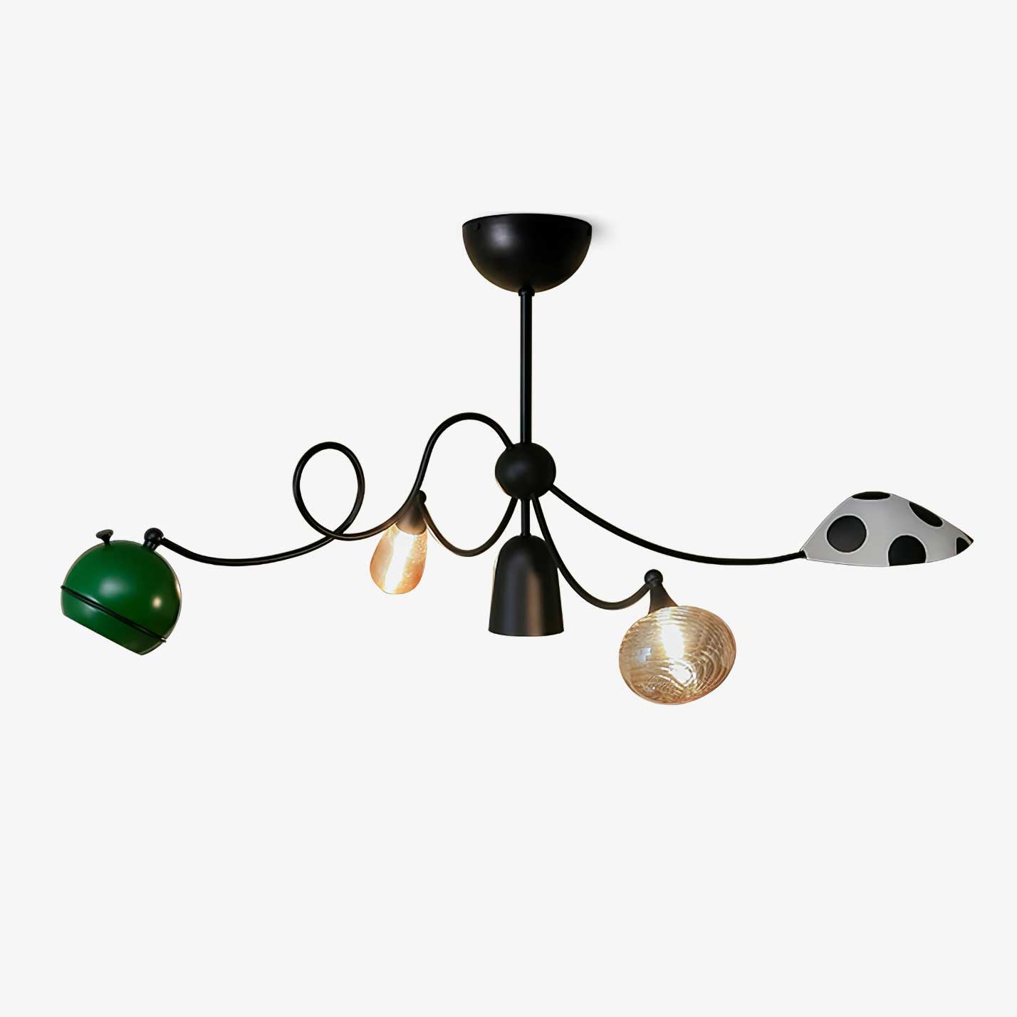 PlayfulGlass Modular Glass Pendant Light - Blowlighting