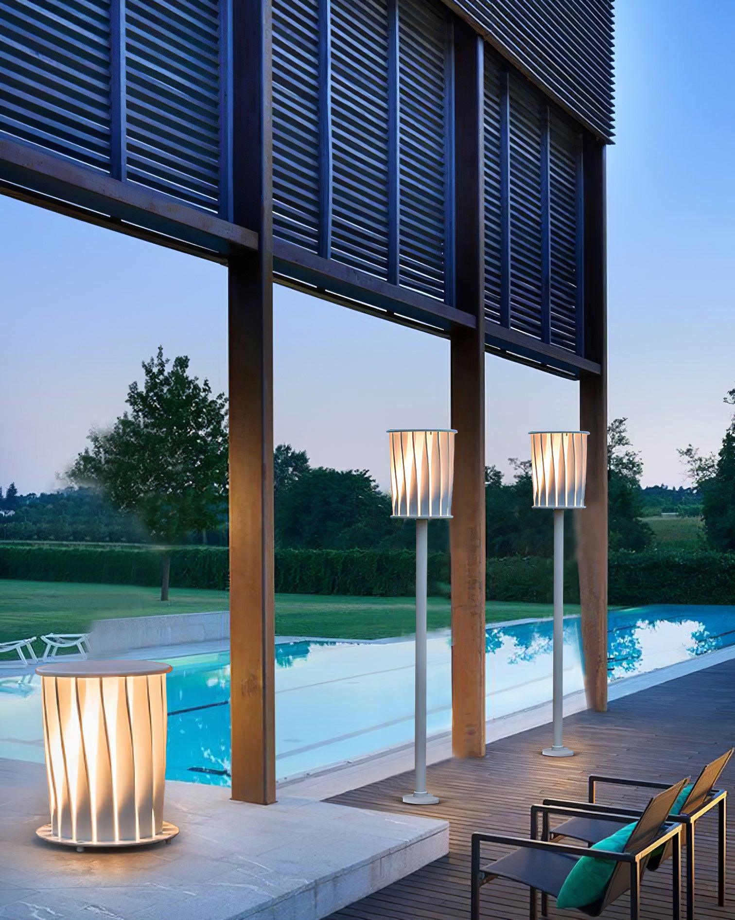 Flare Modern Aluminum Outdoor Light - Blowlighting