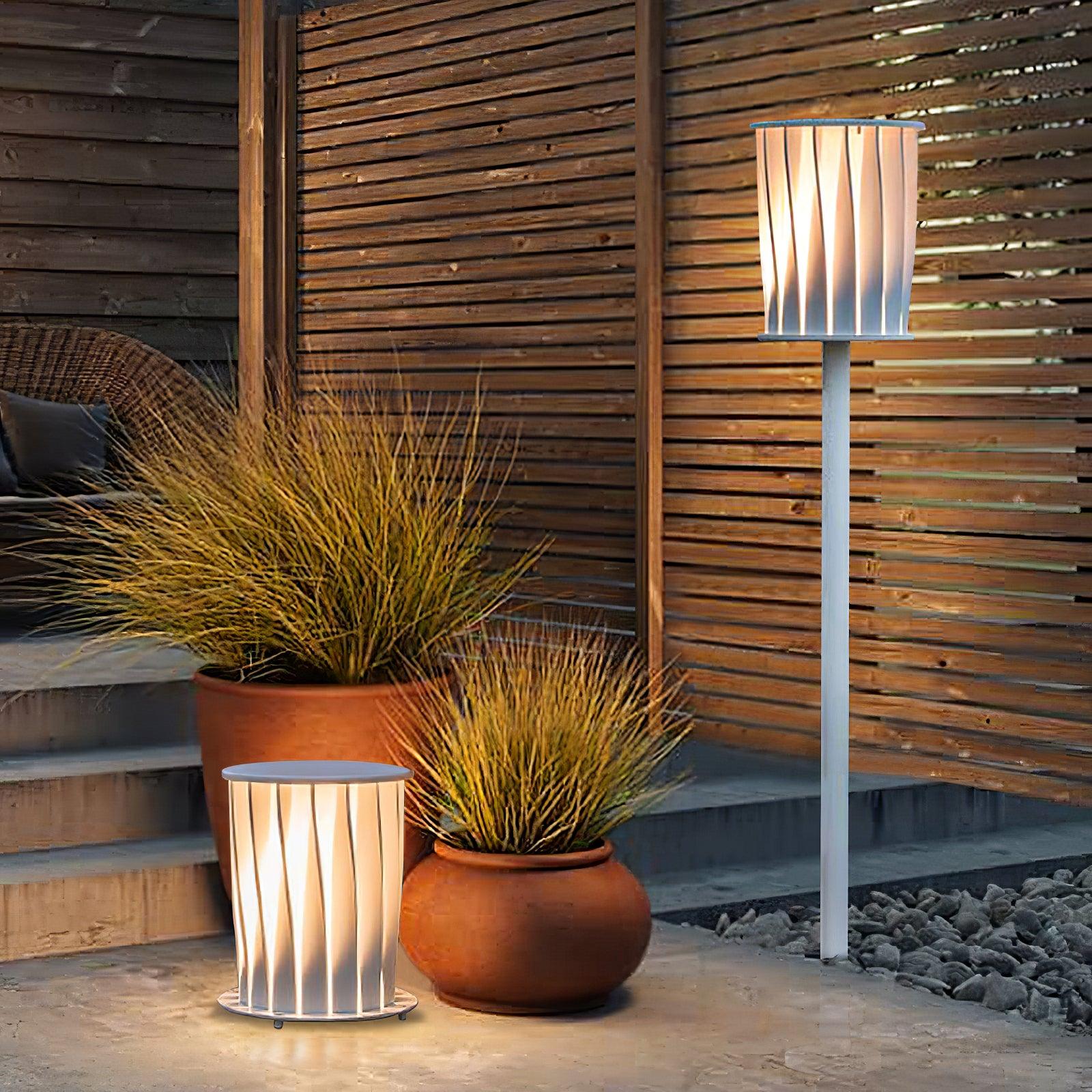 Flare Modern Aluminum Outdoor Light - Blowlighting