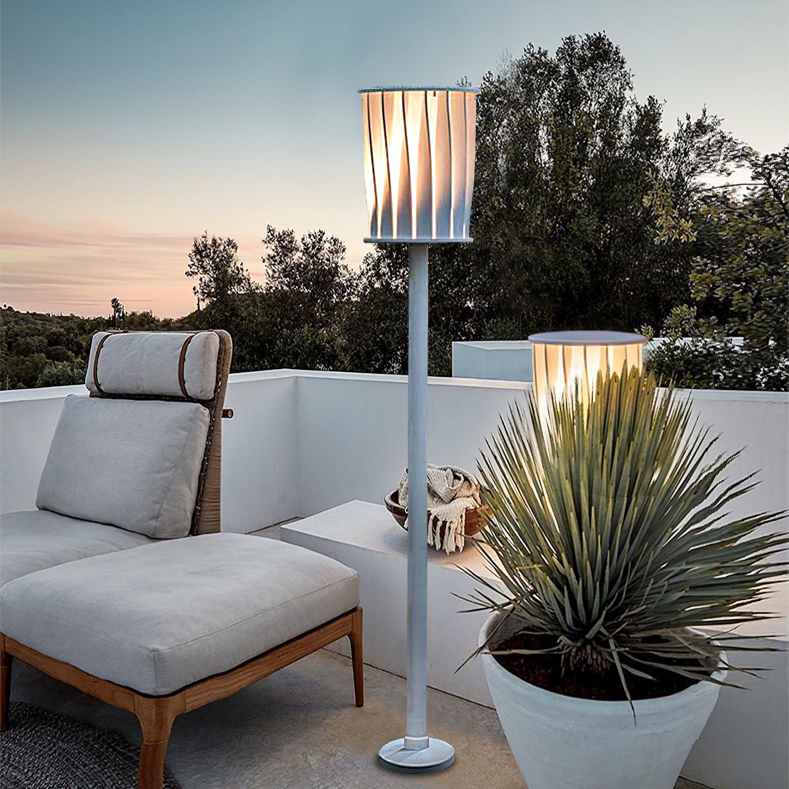 Flare Modern Aluminum Outdoor Light - Blowlighting
