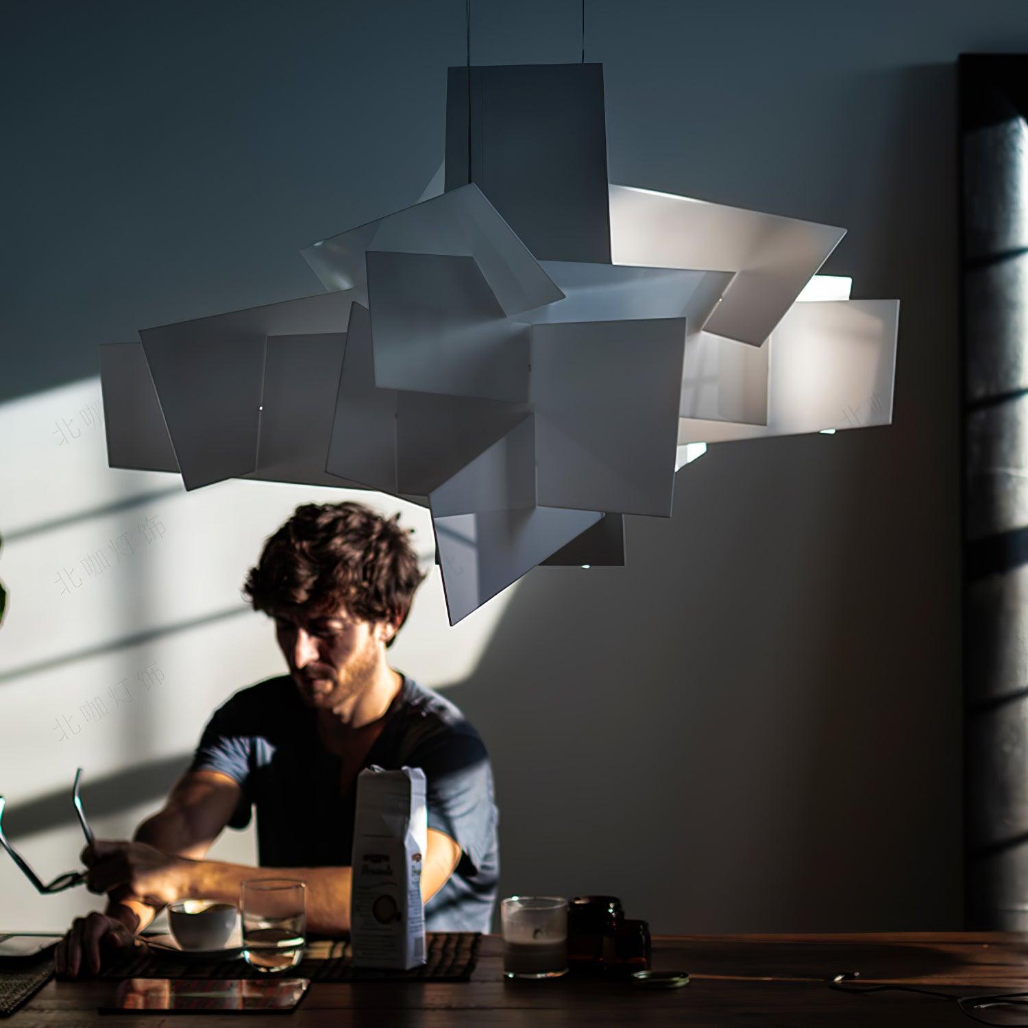 Origami White Pendant Light - Letslighting