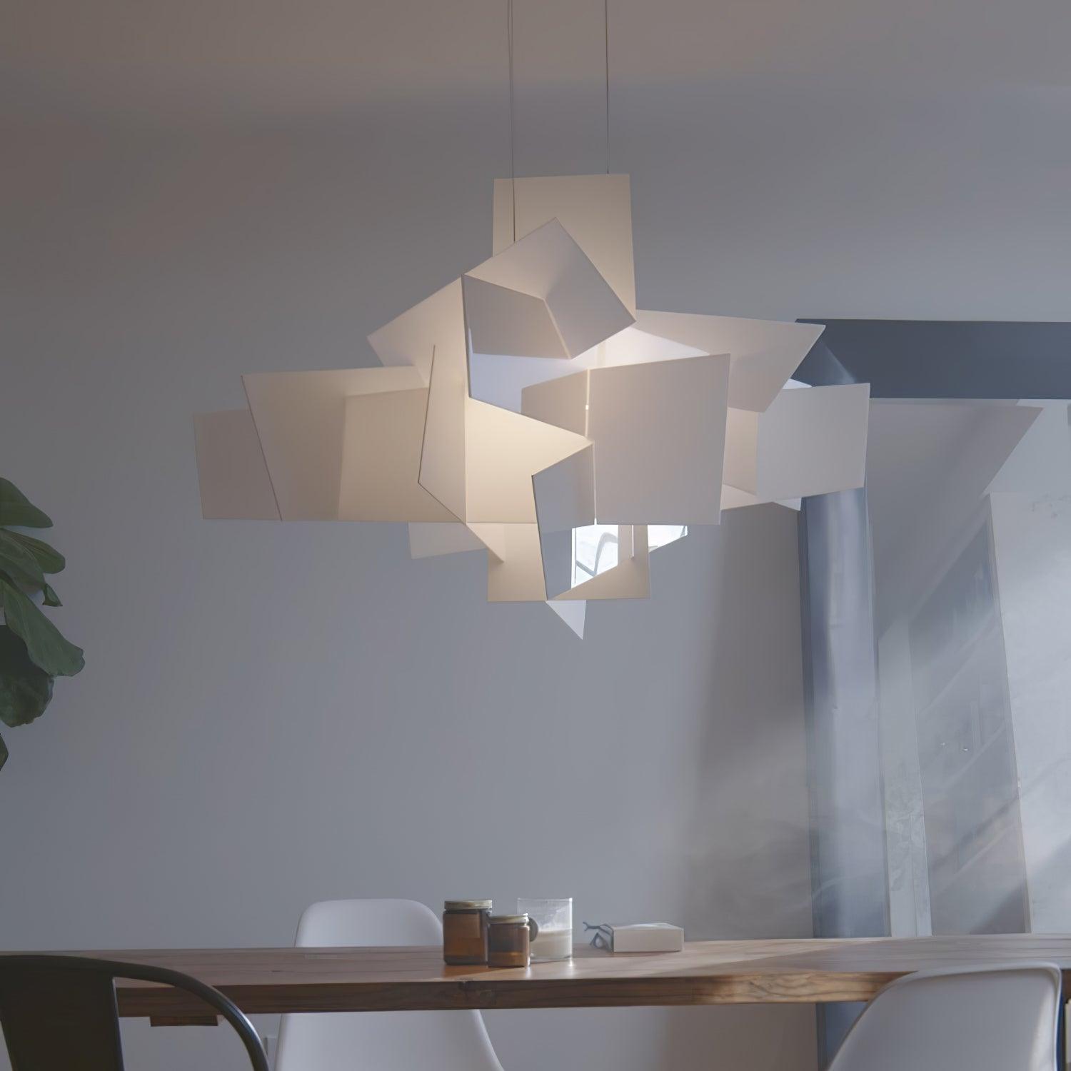 Origami White Pendant Light - Letslighting