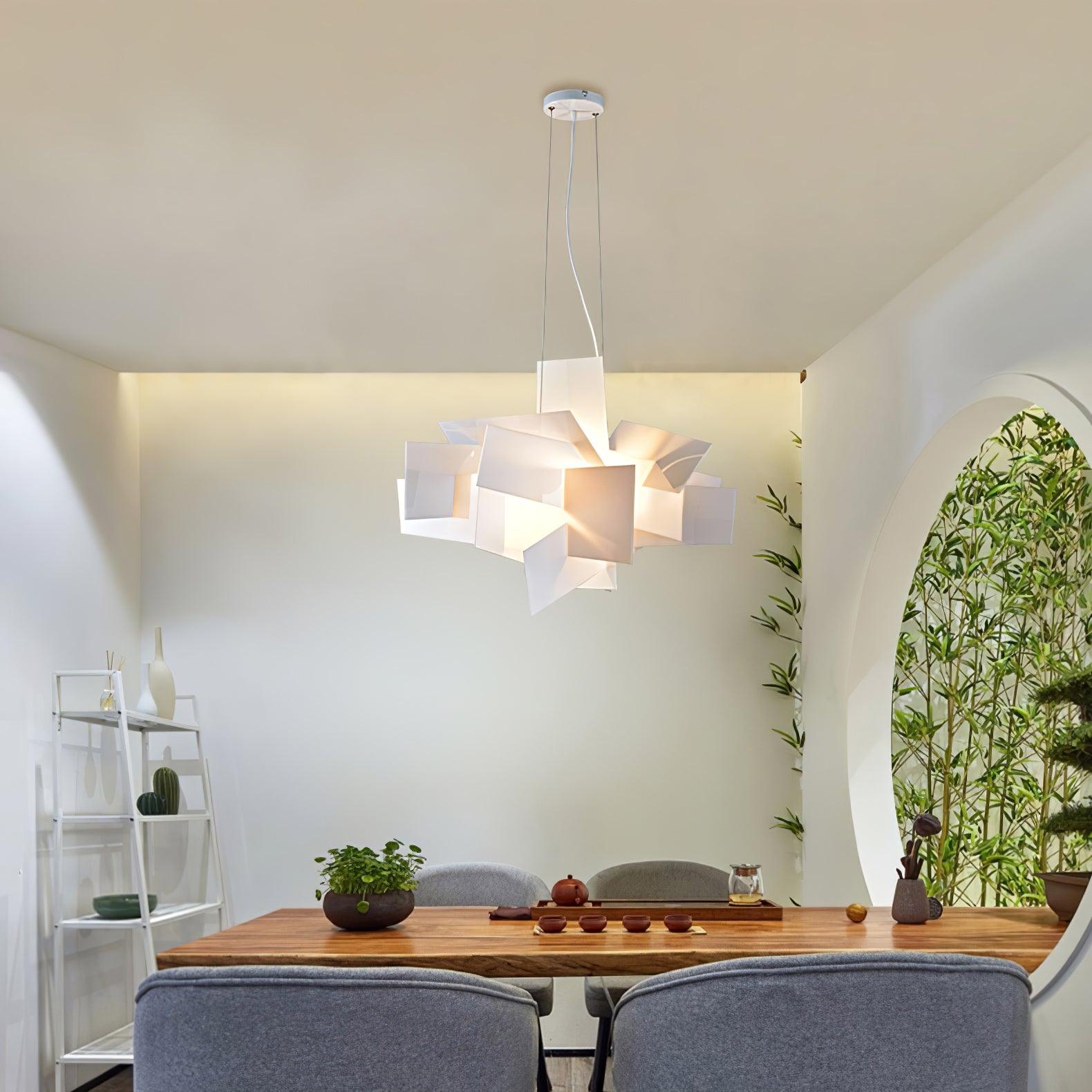 Origami White Pendant Light - Letslighting