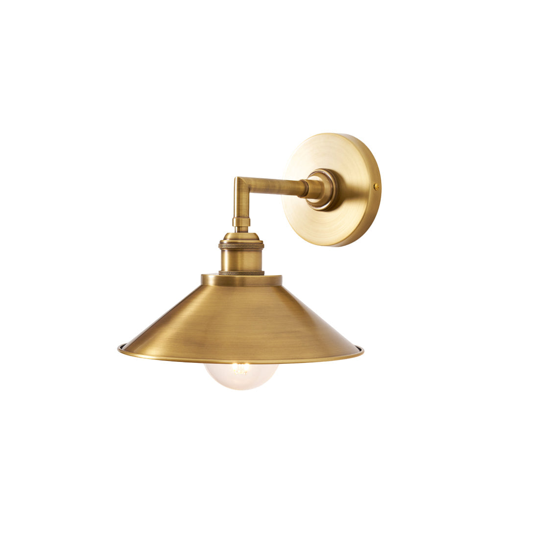 Osile Modern Minimalist Brass Metal Wall Lamp - Lamp Copper