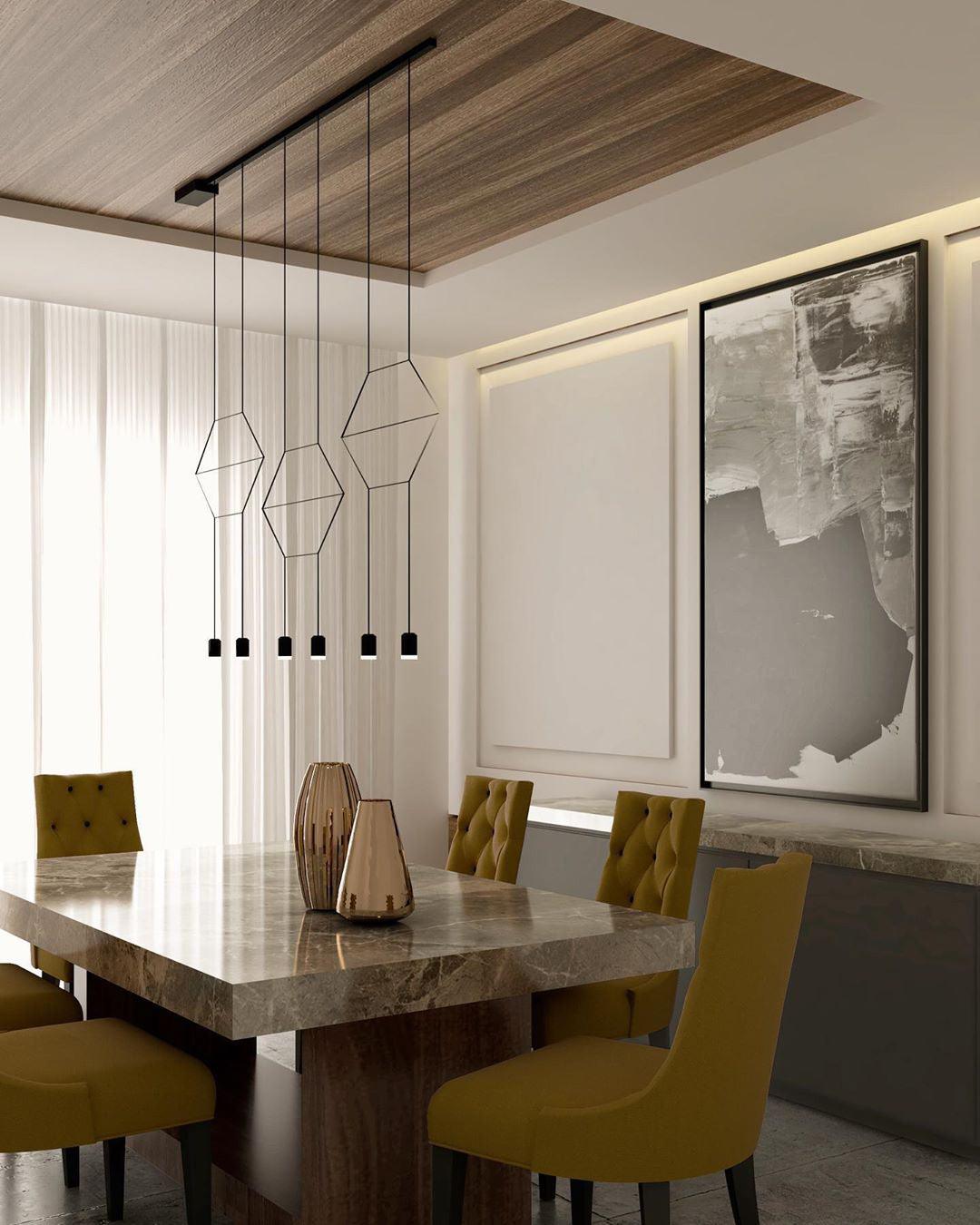 Line Art Pendant Light - Blowlighting