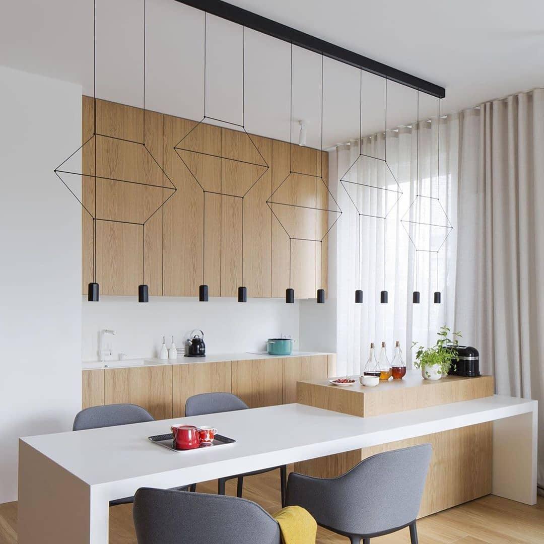 Line Art Pendant Light - Blowlighting