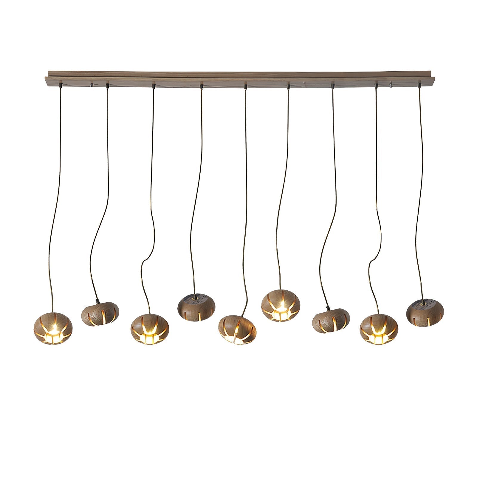 Zasorir Sculptural Marble Cluster Pendant Light - Blowlighting