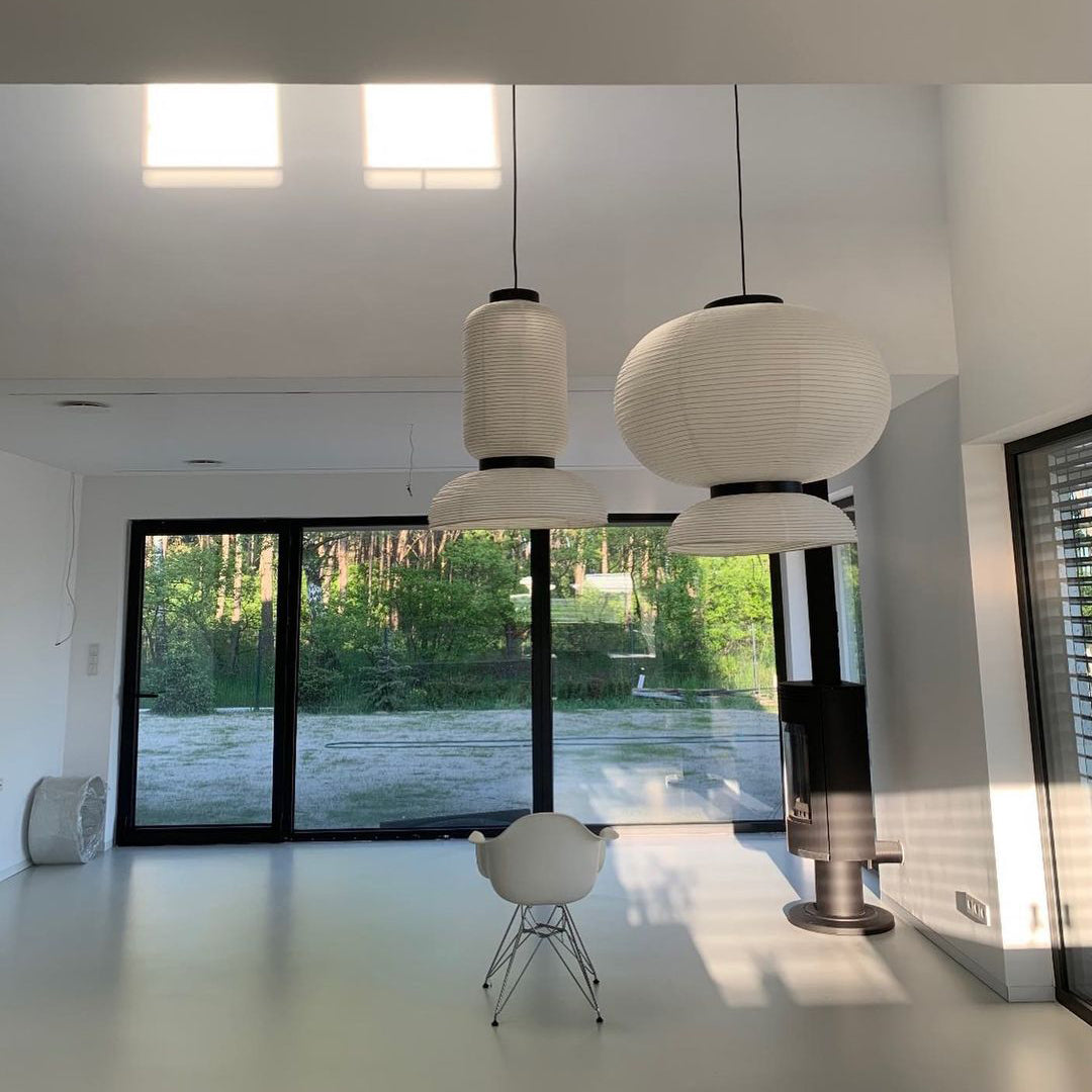 Xuan Hanging Lamp Paper Lantern Tranquil - Letslighting