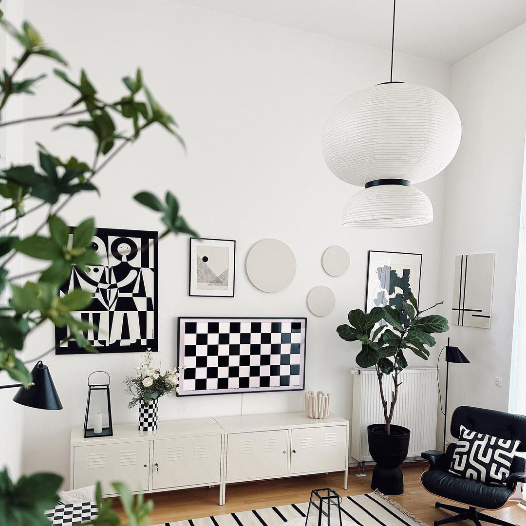 Xuan Hanging Lamp Paper Lantern Tranquil - Letslighting