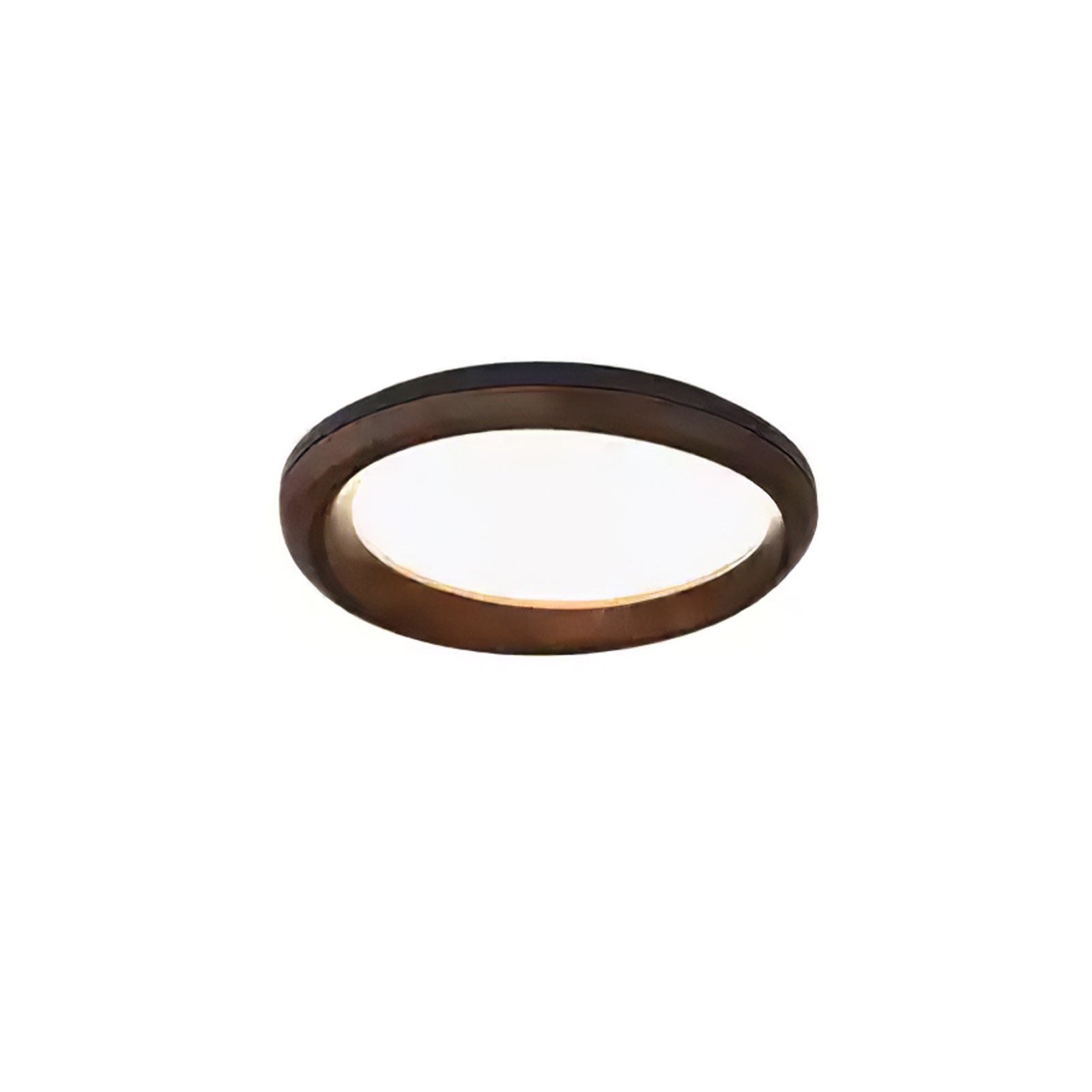Eurtheara Organic Wood Glass Ceiling Light - Blowlighting