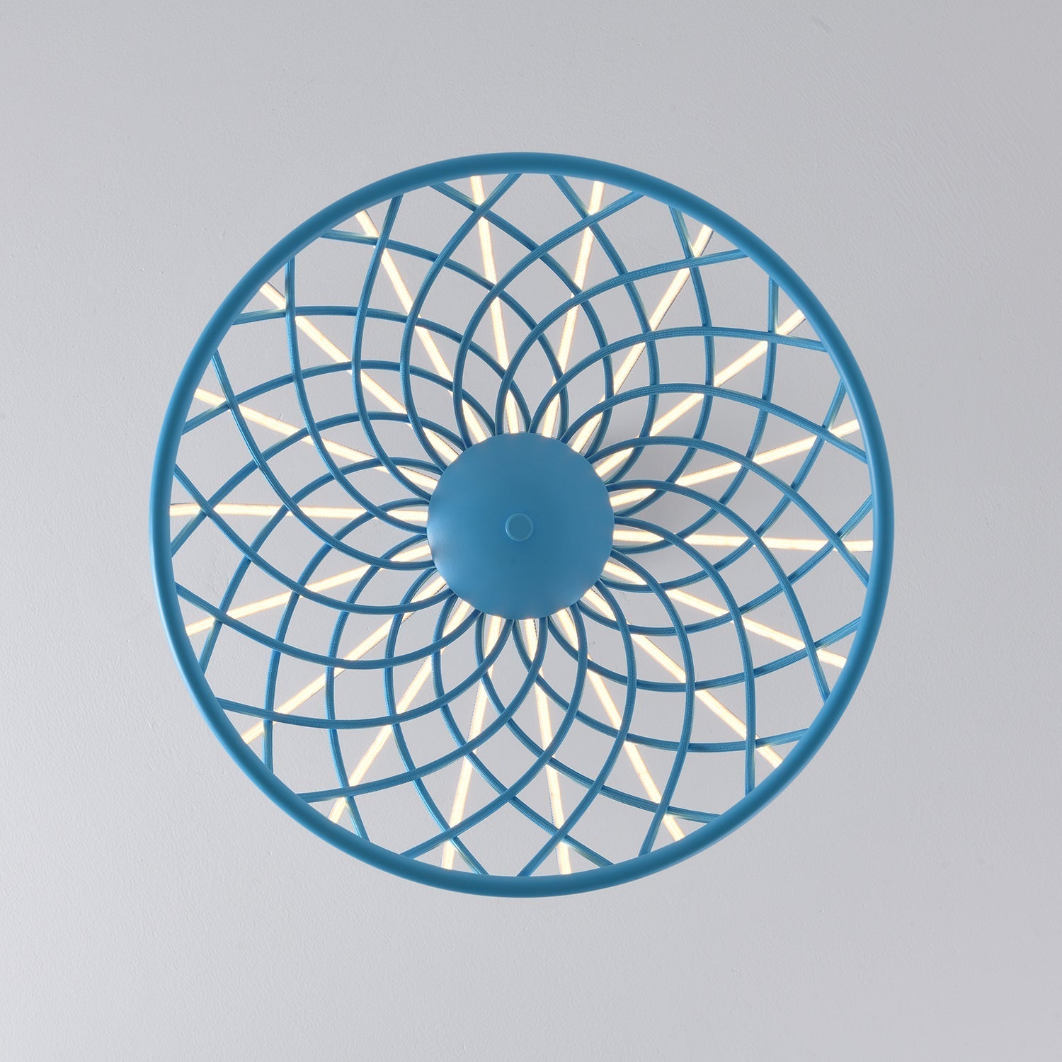 Zeela Pendant Lamp Wood-Top Textured Glass Shade - Letslighting