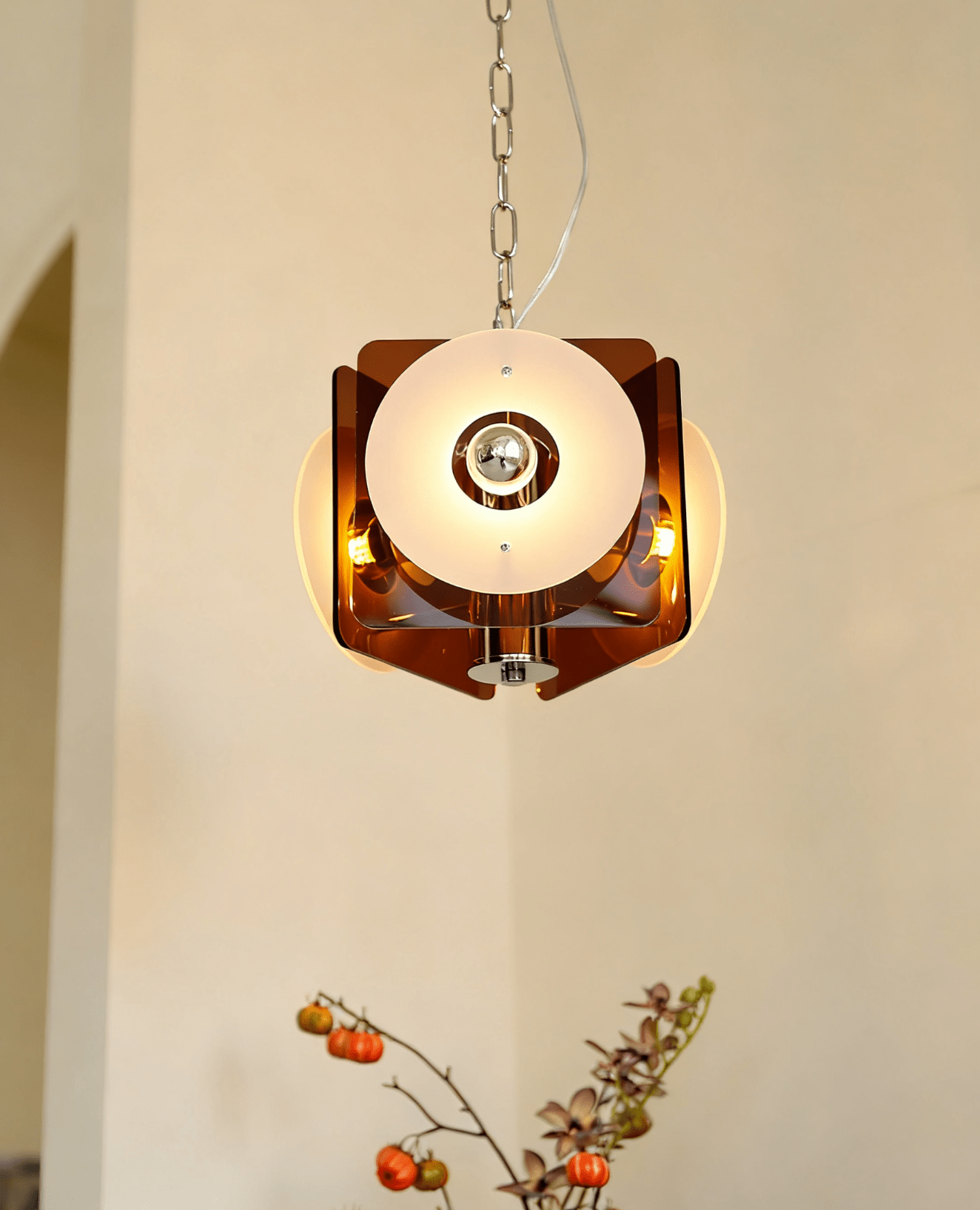 Zerina Suspension Futuriste Élégante Chaleureuse