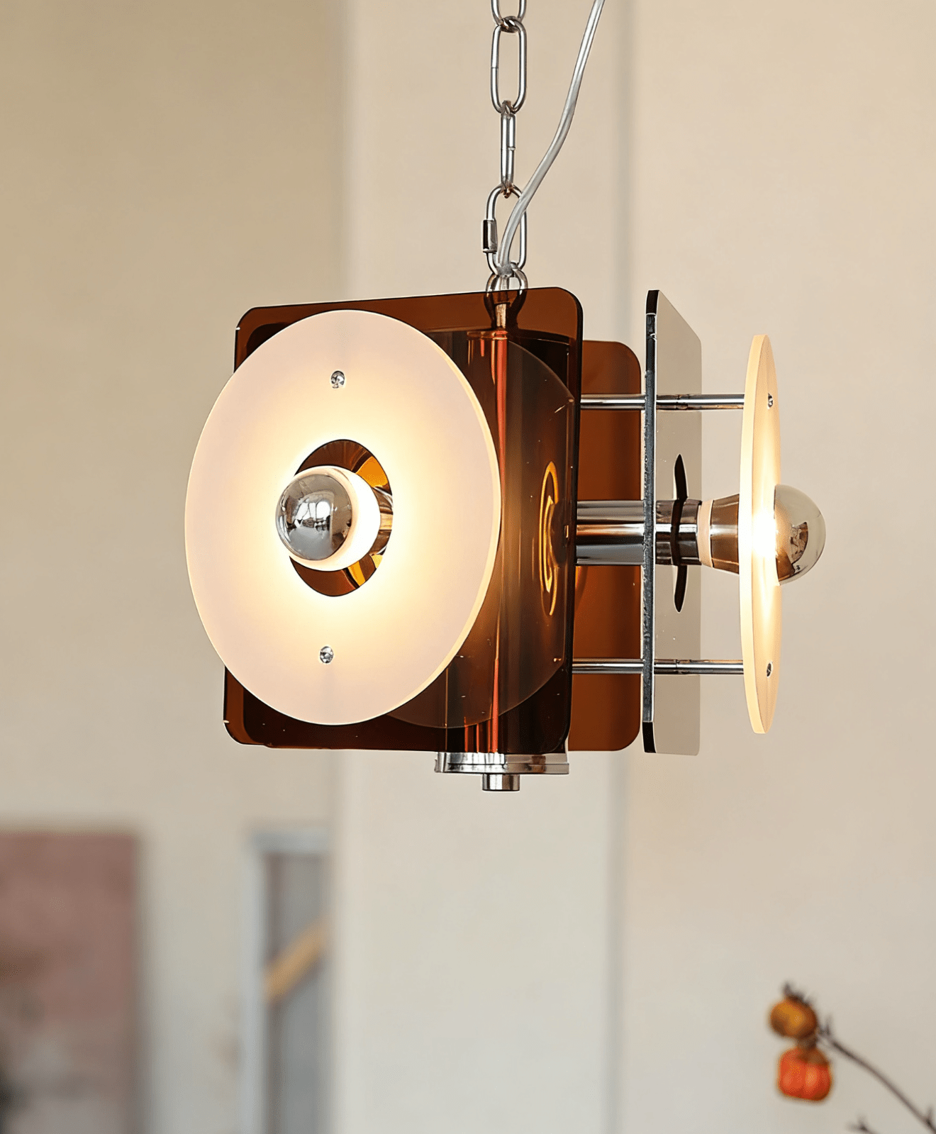 Zerina Suspension Futuriste Élégante Chaleureuse