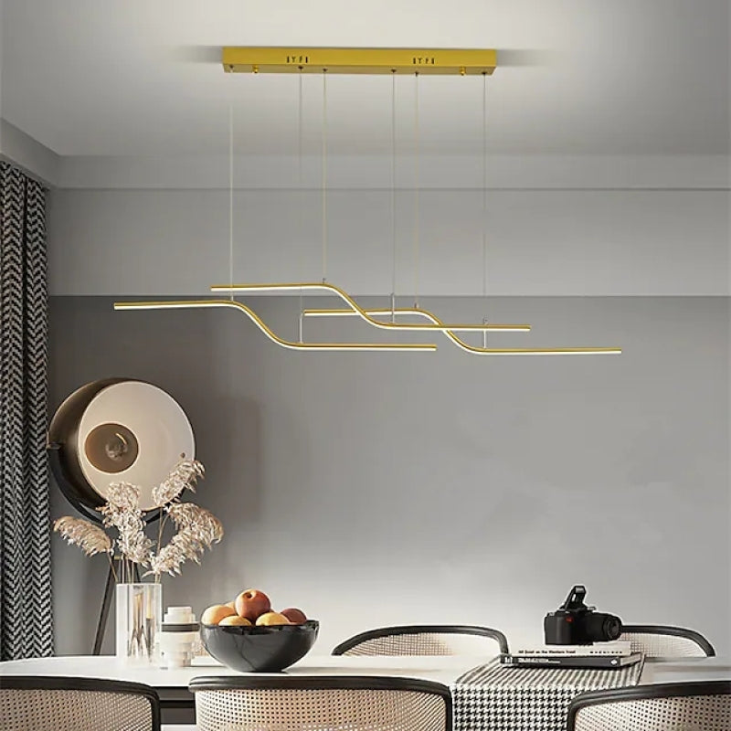Arisha Luminaires suspension Linéaire Pour Salle À Manger