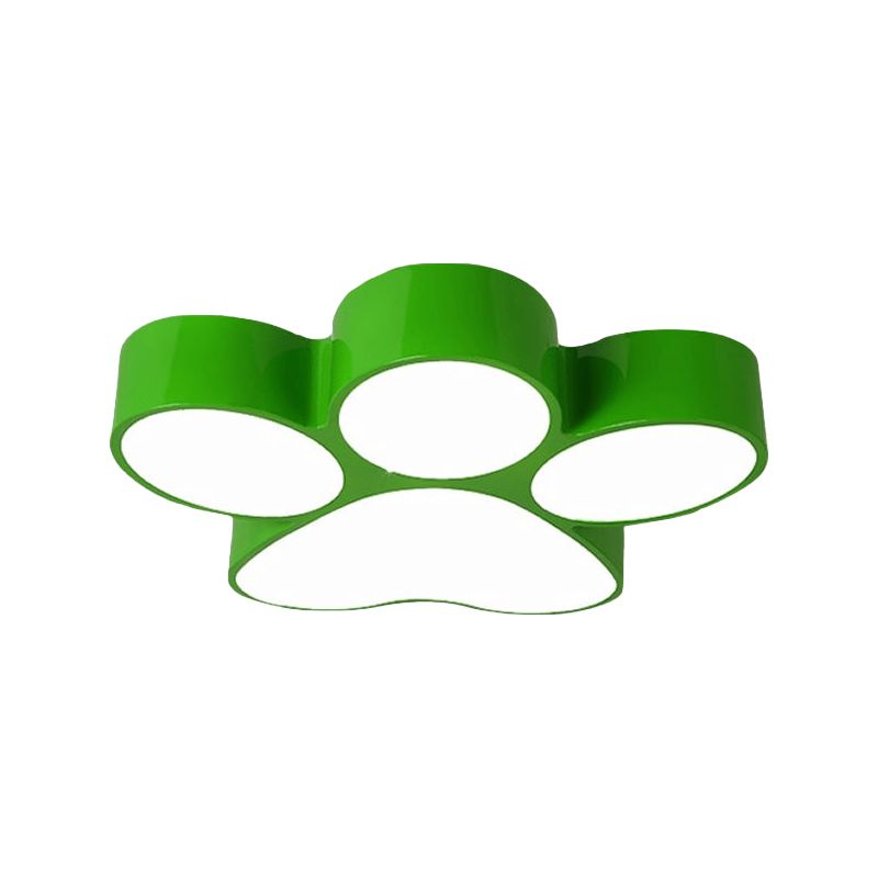 Arisha Moderne LED Plafonnier Jaune/Bleu/Vert Acrylique Salon