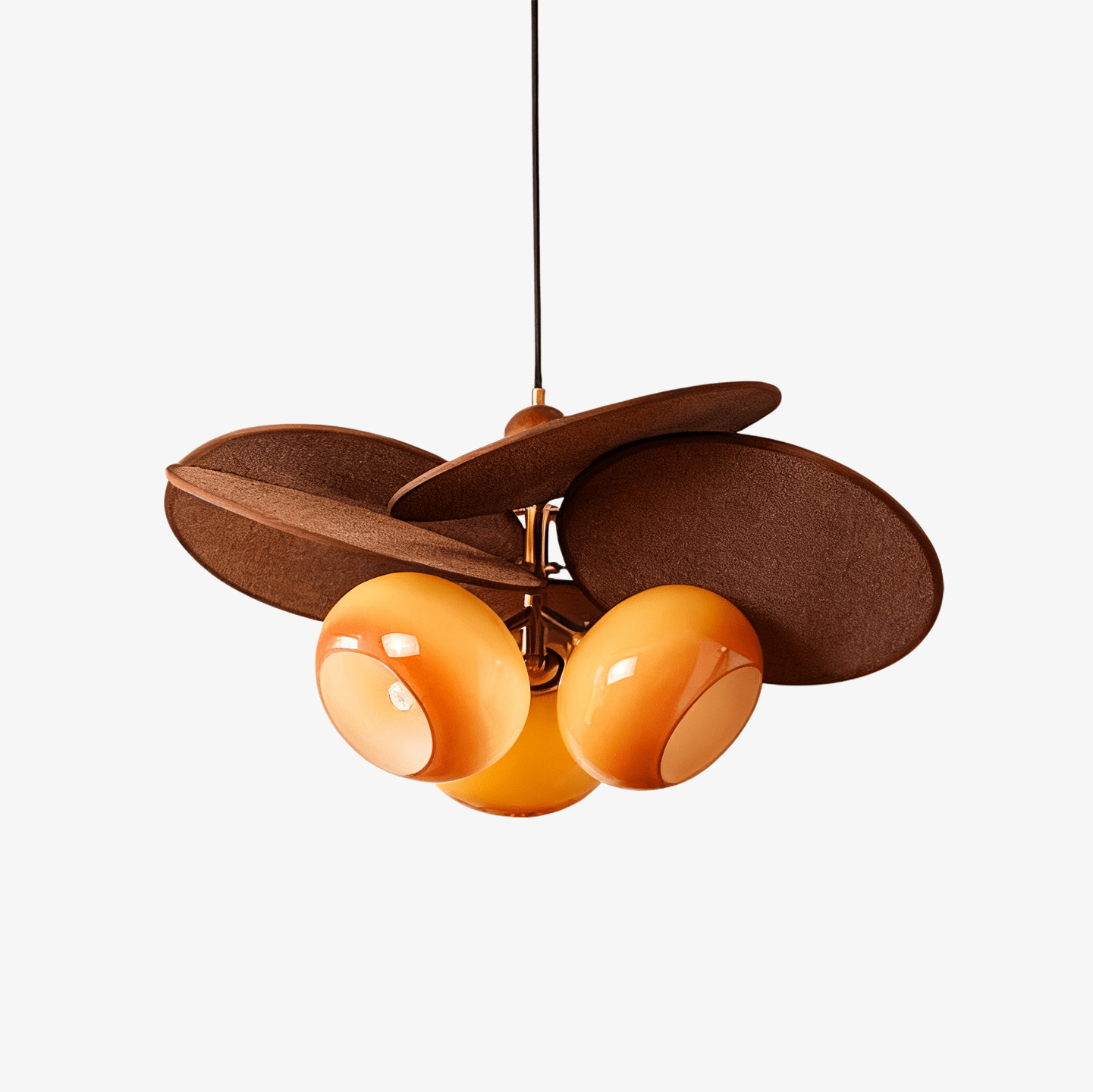 Orabel Lustre Élégant Moderne Ember