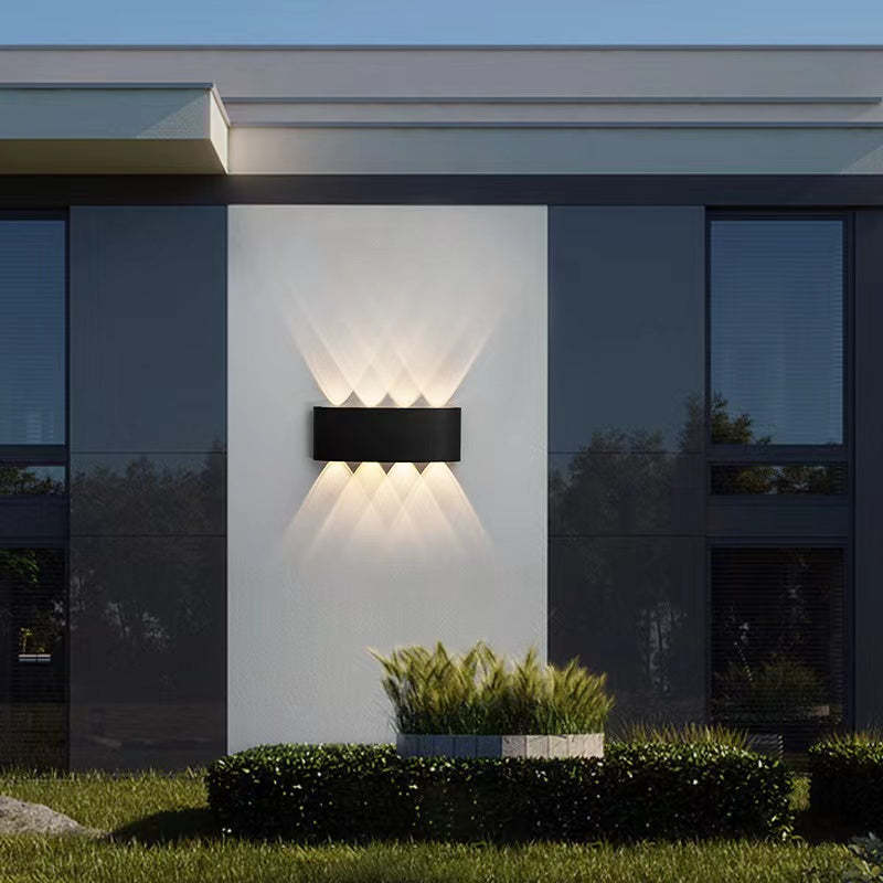 Ray Applique Murale Rectangulaire Moderne Noir/Blanc, Corridor