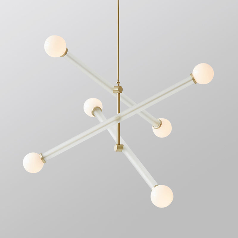 Arisha Suspension Ajustable Modern, Metal/Glass, Salon/Chambre à Coucher