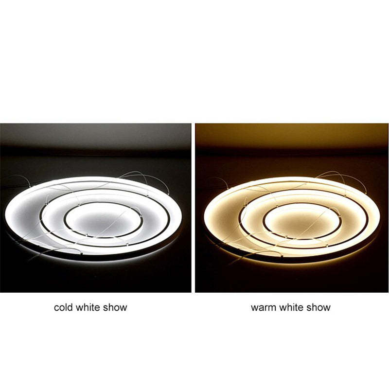 Arisha Suspension 3 Anneaux Moderne Salon