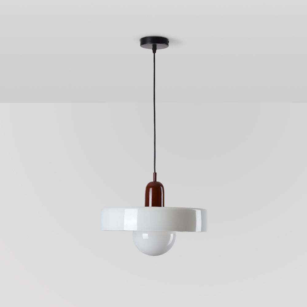 Valentina Suspension Ronde Vintage Verre Salon