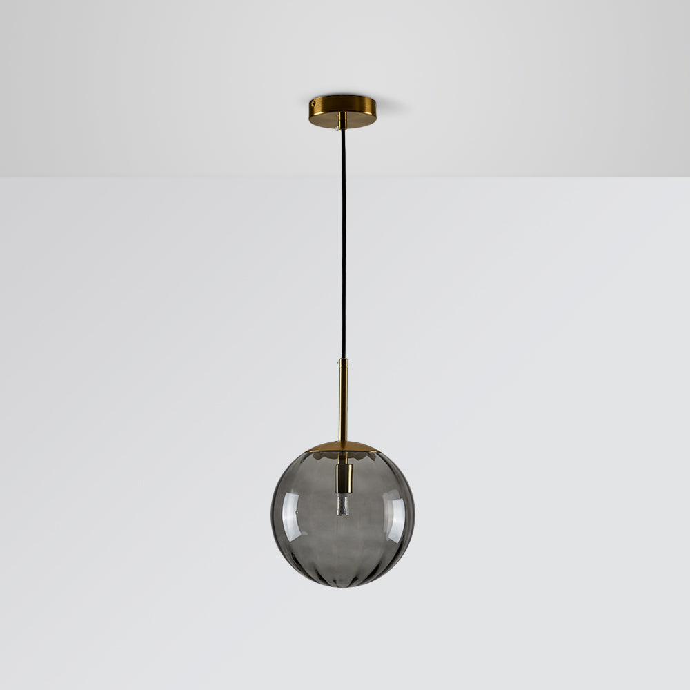 Valentina Suspension Boule Moderne, Métal/Verre