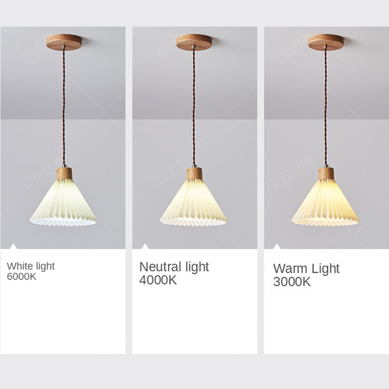 Ritta Suspension Cluster, Plissé 4 Styles