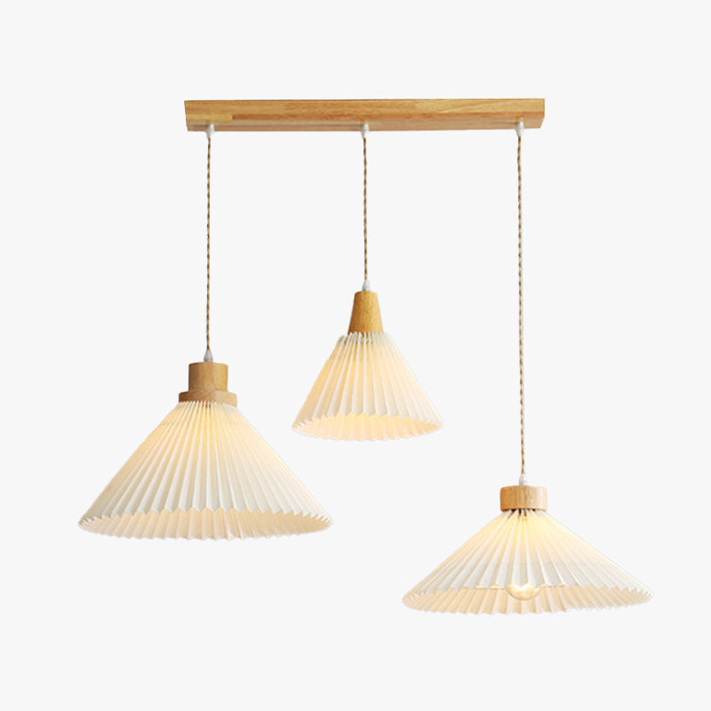 Ritta Suspension Cluster, Plissé 4 Styles