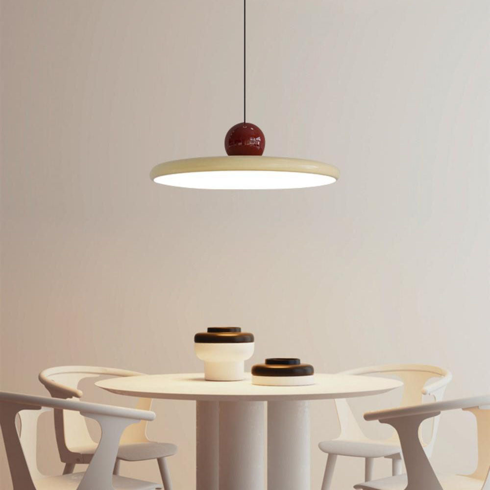 Aria Suspension Nordique Soucoupe Volante Rouge/Crème/Vert