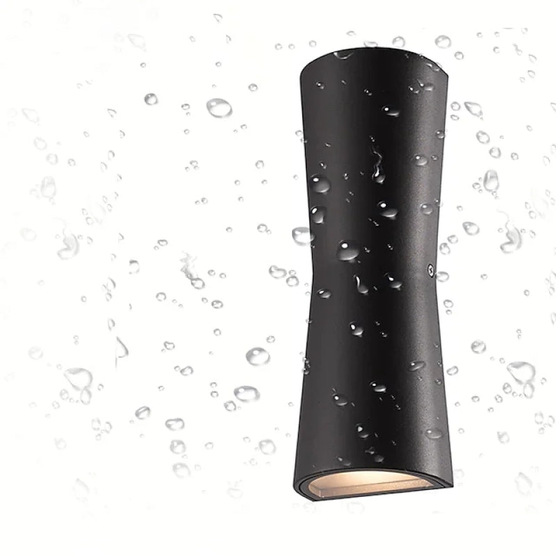 Ray Applique Murale Torche Moderne Noir/Blanc, Balcon