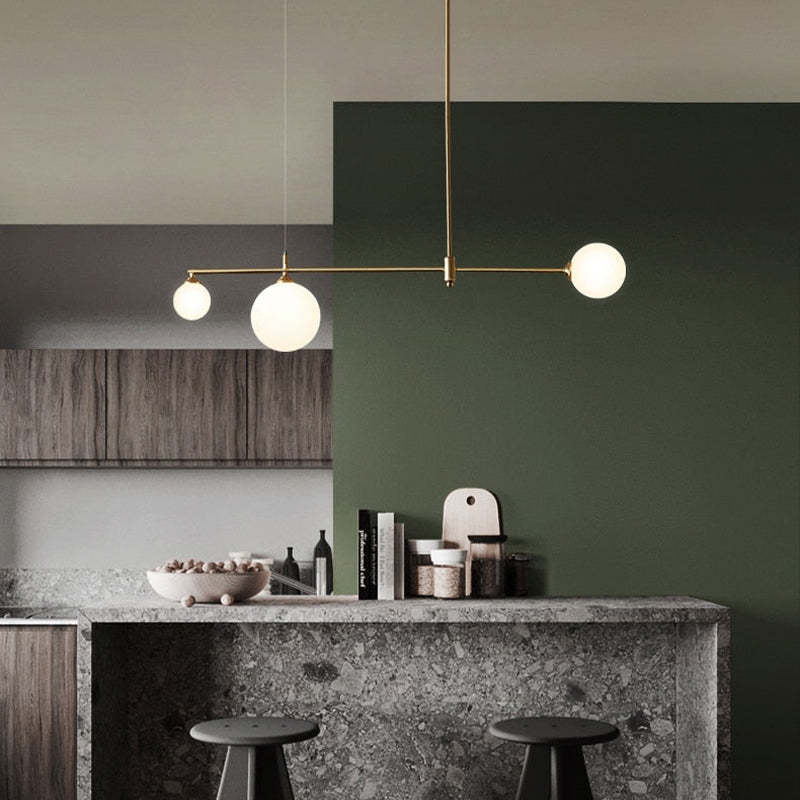 Valentina Suspension Luminaire LED Métal Doré