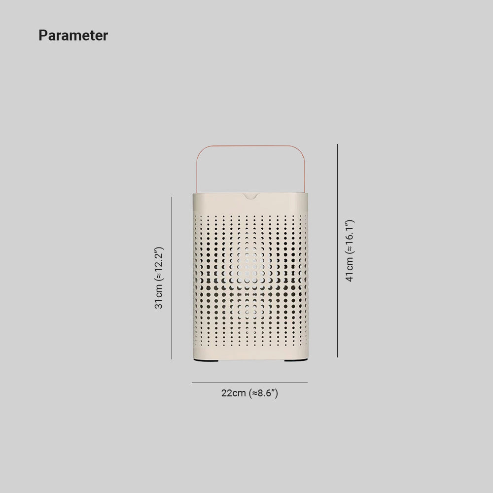 Ray Lampadaire Panier Vintage, Métal/Verre, Blanc, Extérieur