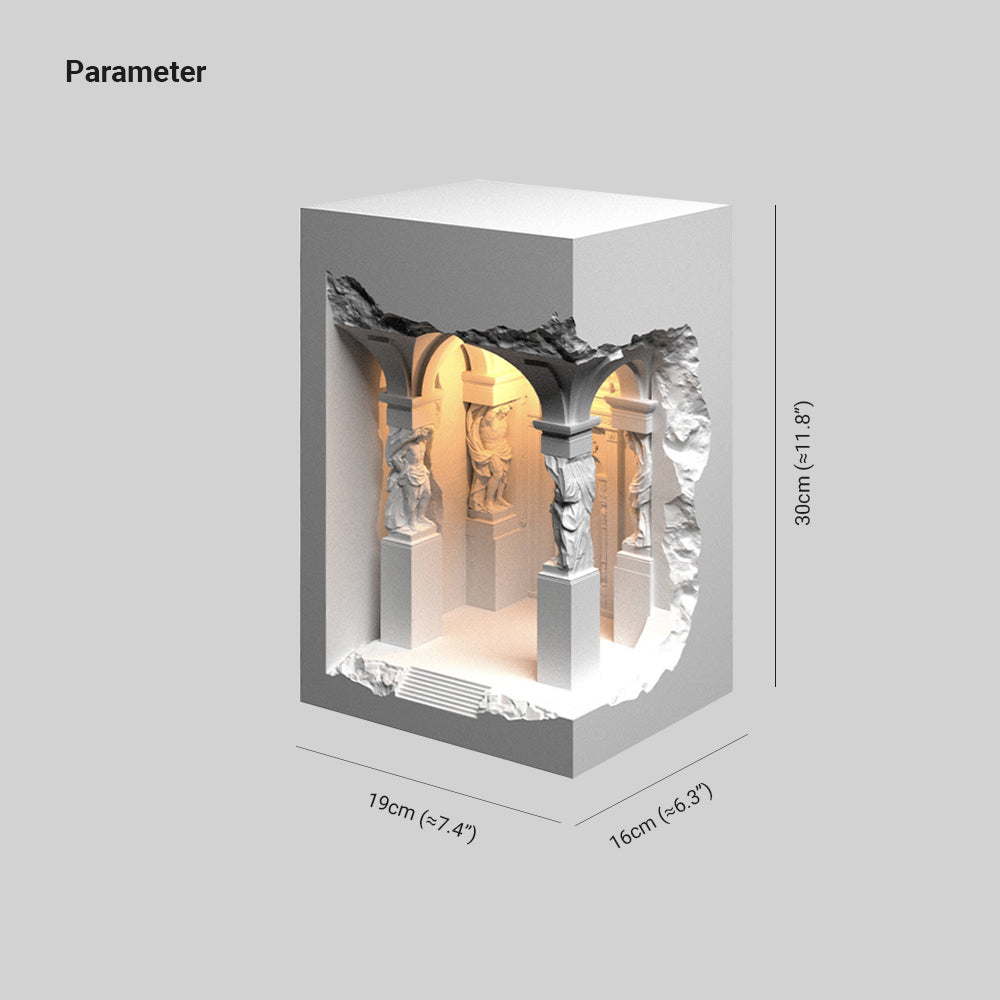 Ray Applique Murale Art Déco Flush LED Encastrée, 3 Styles, Blanc, Salon