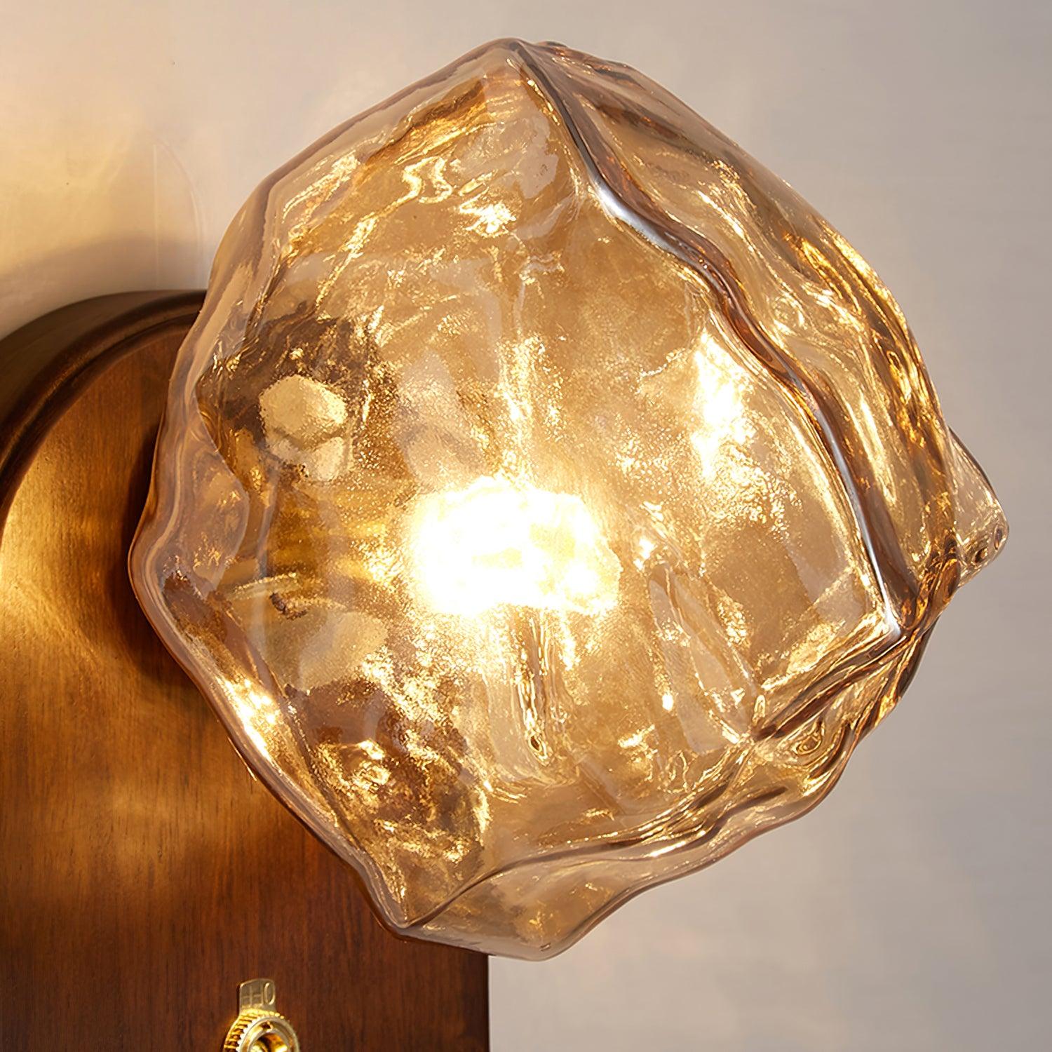 Ice Wall Lamp Cubes Faceted Cube - Letslighting