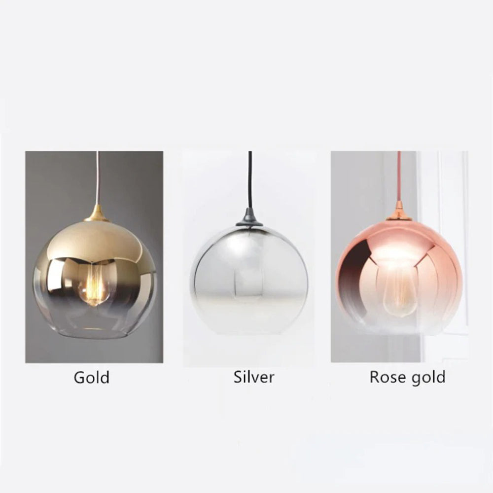 Valentina Lampe Suspendue à Boule de Verre Chambre à Coucher/Salle à Manger