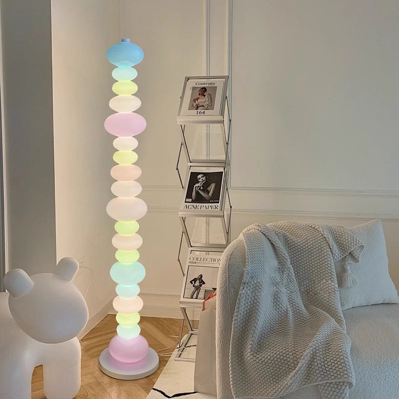Valentina Unique Arc-en-ciel Bonbons Applique Murale Verre