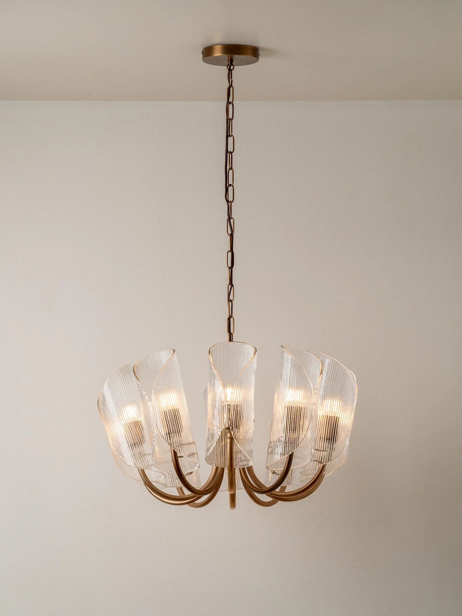 Jamie Lustre en Verre Moderne