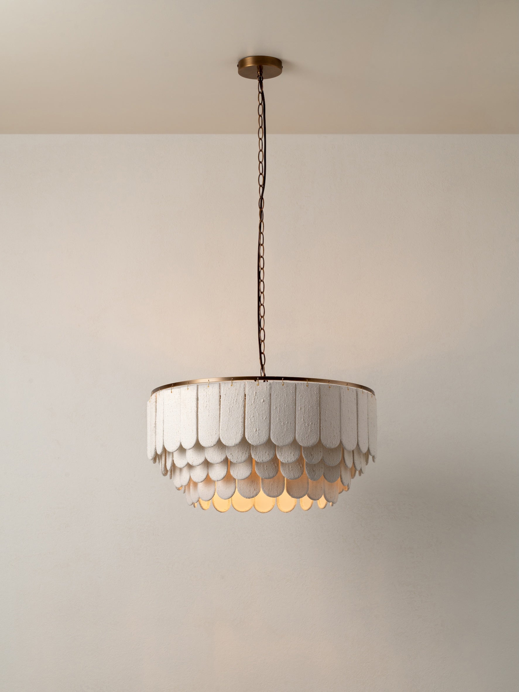 Ember Lustre en Tissu Moderne