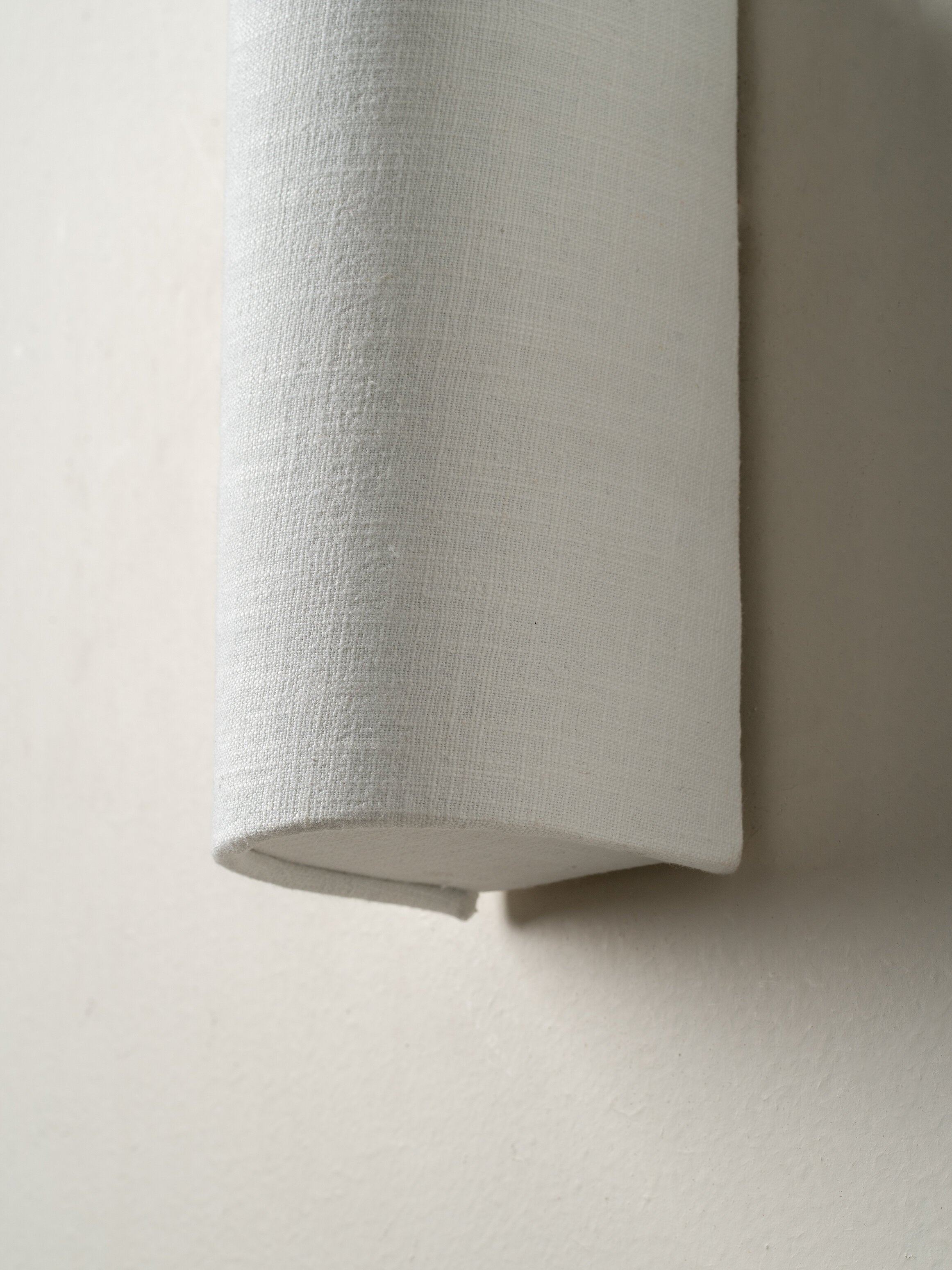 Folia applique simple en lin naturel