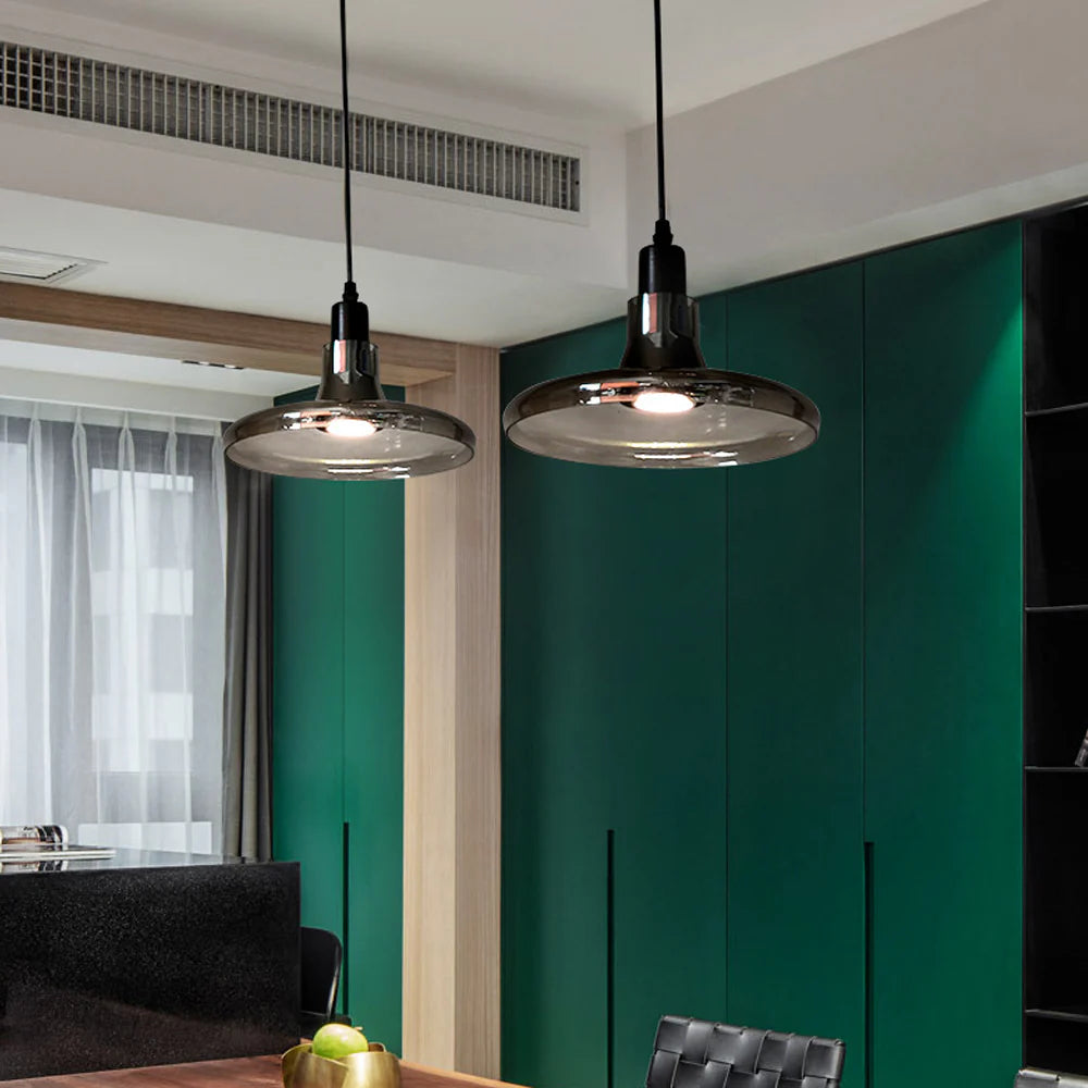 Valentina Moderne Suspension Verre Salle d'Étude/Salle À Manger